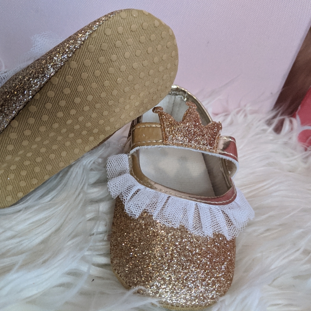 Baby girl shoes crown From Yami All Boutique